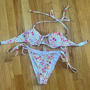 SHEIN floral bikini NWOT